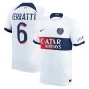 Officiële Voetbalshirt Paris Saint-Germain Verratti 6 Uit 2023-24 - Heren